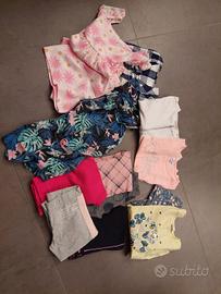 lotto vestiti bambina 6-7 anni