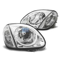 FARI MERCEDES CLASSE SLK R170 96-04 FONDO CROMATO