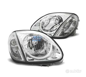 FARI MERCEDES CLASSE SLK R170 96-04 FONDO CROMATO