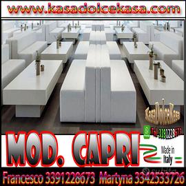 Divani Capri e Martyna per Sale Eventi Discoteca