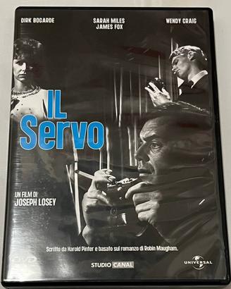Il servo 1963 DVD Raro Joseph Losey Dirk Bogarde