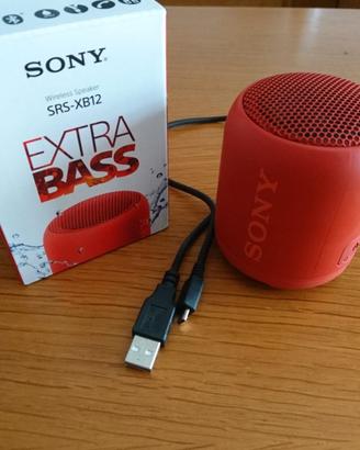 Speaker Bluetooth Sony SRS-XB12