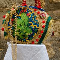 Coffa borsa artigianale siciliana "a bedda figghia