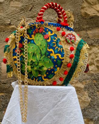 Coffa borsa artigianale siciliana "a bedda figghia