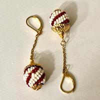 Orecchini pendenti donna natalizi