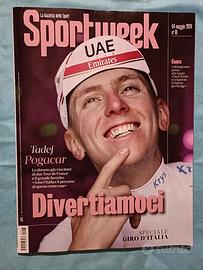 Rivista Sportweek 18/2024  Speciale Giro d'Italia