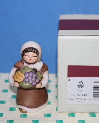 Presepe Classico Thun - Pastorella con cesto