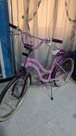 Bicicletta Viola 