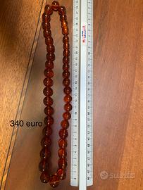 Ambra baltica gioielli