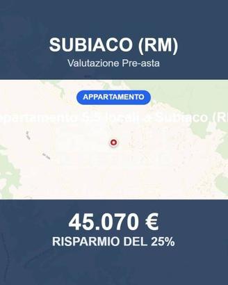 Immobile in asta di 125 m² a Subiaco