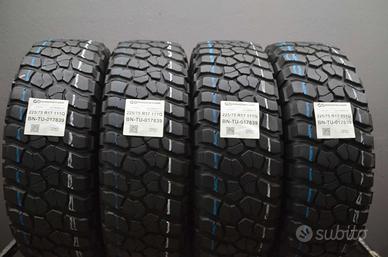 4 pneumatici bf goodrich 225/75 r17 111q tu17839