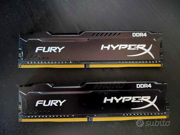 Ram Kingston HyperX Fury 8GB (2 x 4GB) DDR4-2400