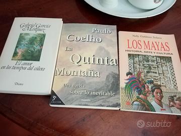 Tre libri in spagnolo