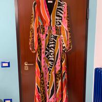 Vestito multicolore
