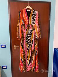 Vestito multicolore