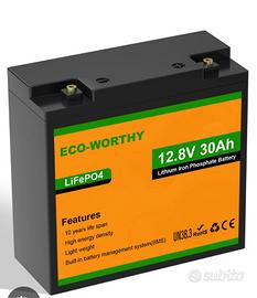 Batterie litio LIFEPO4 come nuove