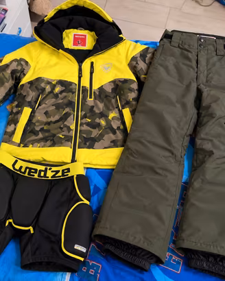 Completo da sci Rossignol bambino