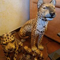 Leopardi di Ceramica
