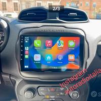 Jeep Renegade navigatore android carplay 4gb ram