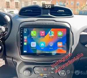 Jeep Renegade navigatore android carplay 4gb ram