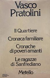 ROMANZI DI VASCO PRATOLINI