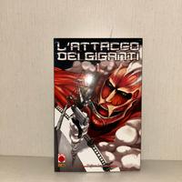 3 manga di “Attack on Titan” volumi 1/2/3