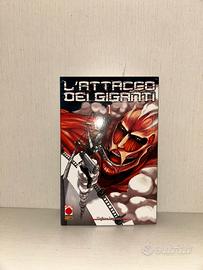 3 manga di “Attack on Titan” volumi 1/2/3