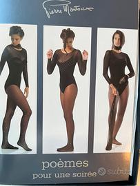 Body in tulle manica lunga - Pierre Mantoux