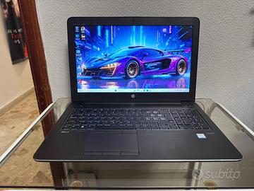 WORKSTATION HP ZBOOK PROFESSIONALE I7 QUADRO 4GB