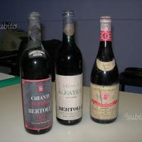 Bottiglie di vino d'annata per intenditori