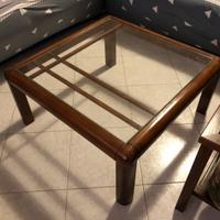 Tavolino da salotto in vetro