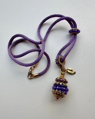 Savoia Italy Jewels ciondolo pigna tanzanite 13g o