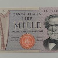 banconota 1000 lire Verdi II tipo