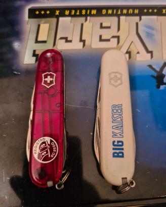 Coppia victorinox pubblicitari