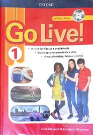 Libro di Scuola Media Lingua Inglese "Go Live 1"
