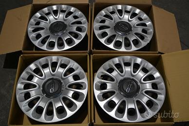 4 cerchi ferro 500l doblo combo15 ft001857