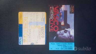 Coppia di biglietti concerti di Vasco Rossi