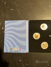 Trittico monete da 5 euro Jacovitti