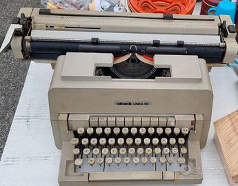 macchina da scrivere olivetti linea 98