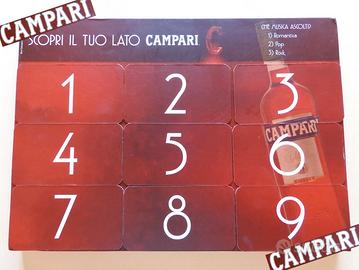 🍹 Vintage CAMPARI espositore magnetico bar gioco