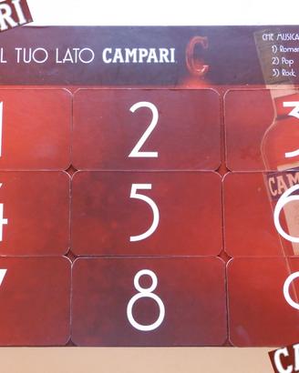 🍹 Vintage CAMPARI espositore magnetico bar gioco