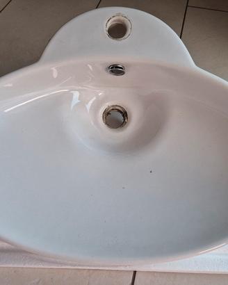Lavandino da appoggio ovale 63x47 USATO