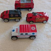 Modellini Auto 4 Pezzi,Senza Scatola,Usati
