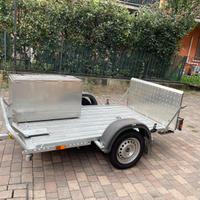 Carrello trasporta moto e trasporta cose cresci