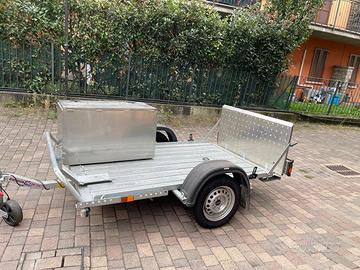 Carrello trasporta moto e trasporta cose cresci