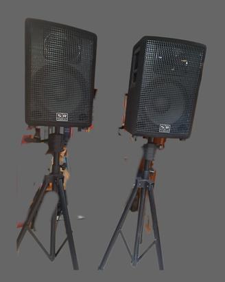 Impianto audio live SR TECNOLOGY 350 A