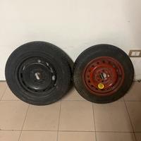 Kit ruote di scorta 13 e 14” per fiat ford lancia