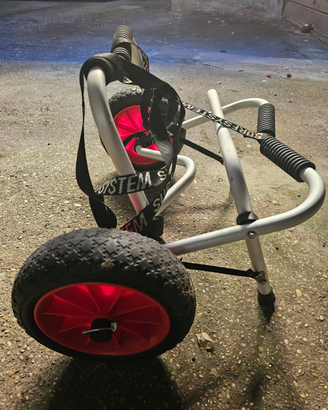 Carrello canoa kayak