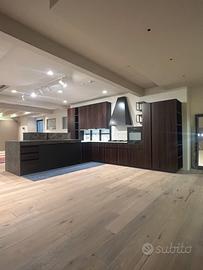 Cucina Lux ad Angolo con Isola AR-TRE Mod, Glamour