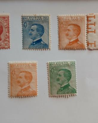 Regno 1906/ 1926- 5 francobolli MNH
